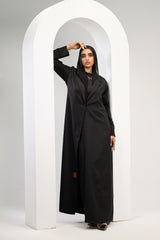 Timeless Elegance Abaya in Black