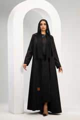 Timeless Elegance Abaya in Black