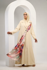 Artful Grace Abaya in Beige