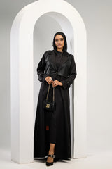 Elegant Noir Abaya in Black