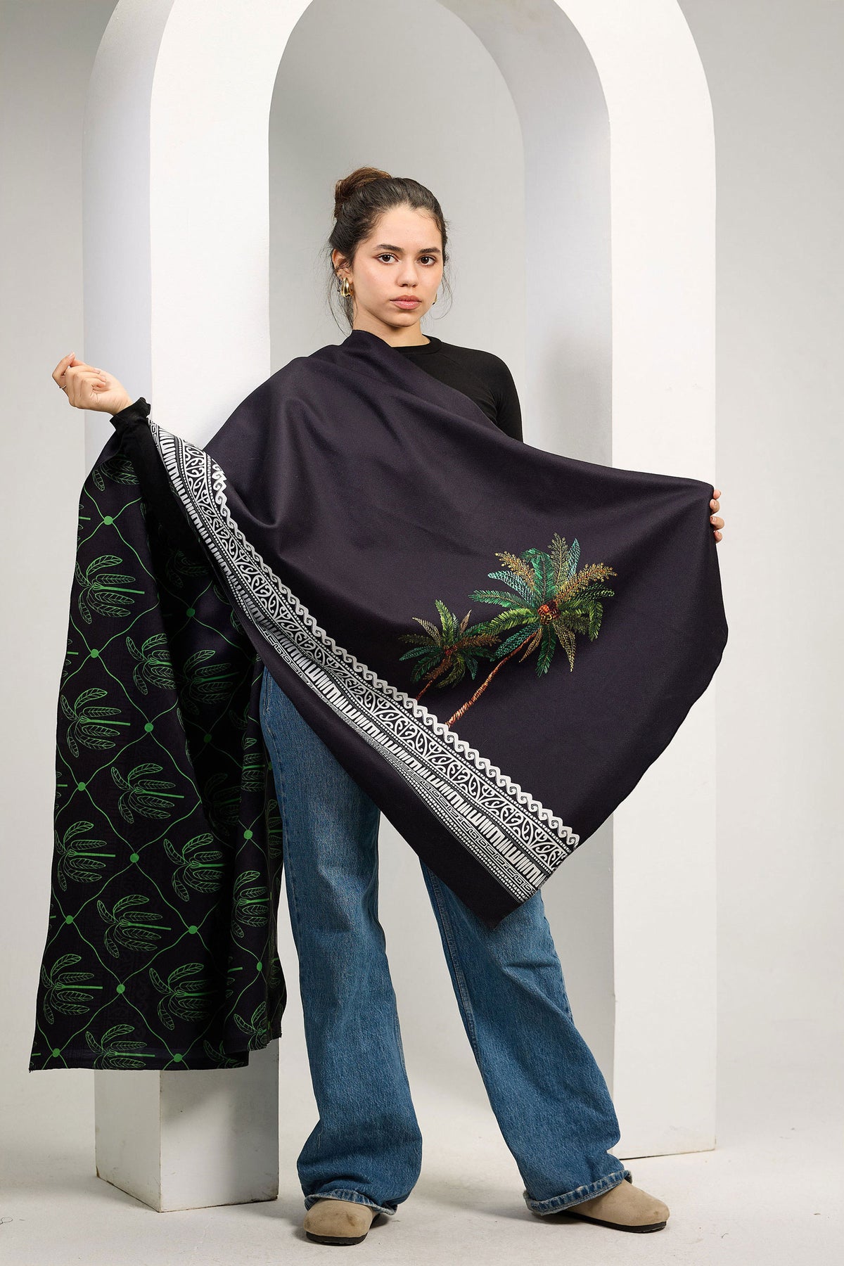 Palm Paradise Shawl